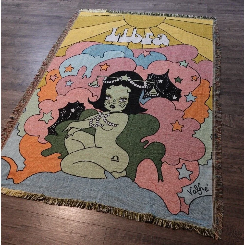 Valfre Rare Libra Woven Throw Blanket